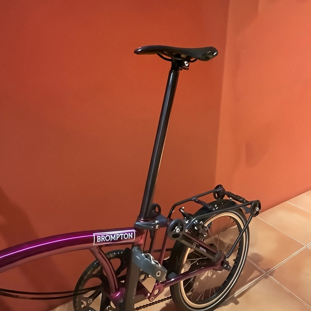 Tija de sillín Brompton Titanium - 31.8 mm (Compatible A/C/P/T Line)