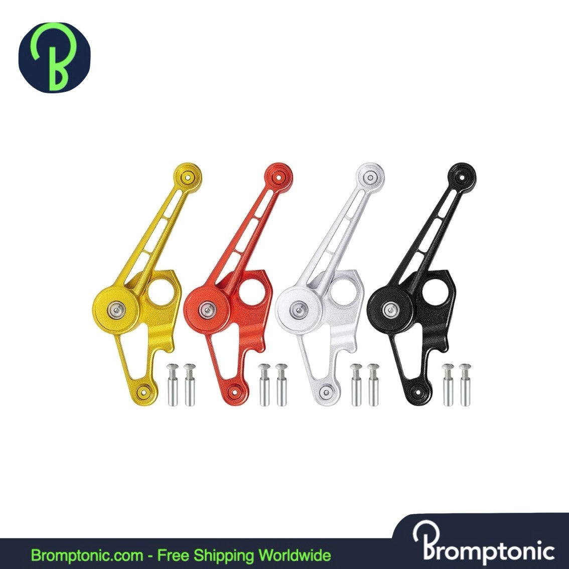 Tensor de cadena de aluminio ligero para bicicletas Brompton