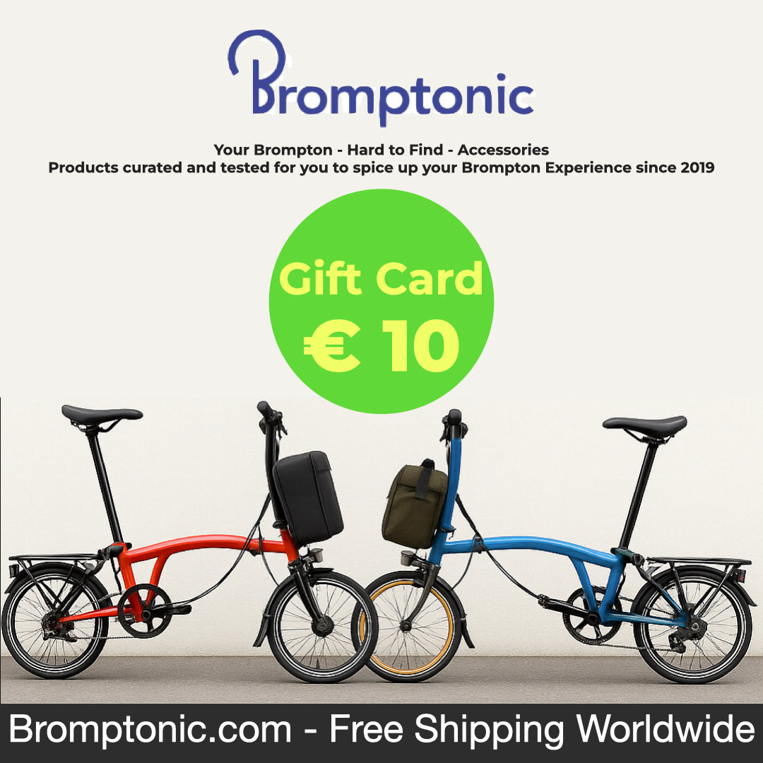 Tarjeta de regalo de Navidad Bromptonic