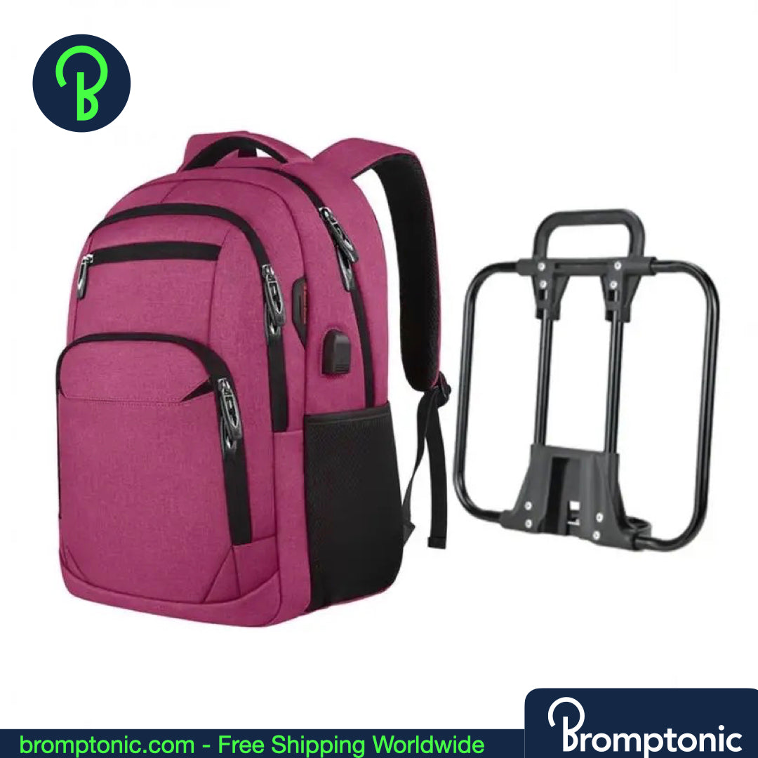 Brompton Commuter Backpack 25L – Business & Travel Bag with Front Carrier Frame (A/C/G/P/T Line)